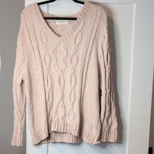 Apt. 9 Soft Blush V-Neck Sweater